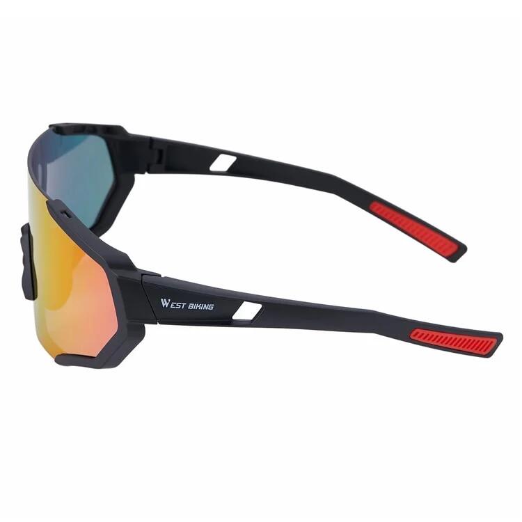 Lunettes de soleil de sport polarisées UV400 avec verres HD