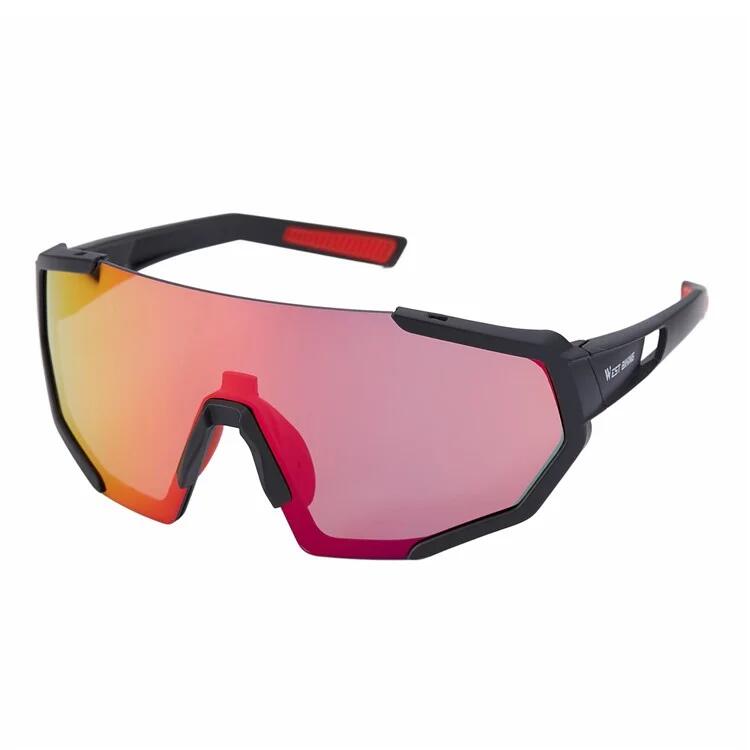 Lunettes de soleil de sport polarisées UV400 avec verres HD