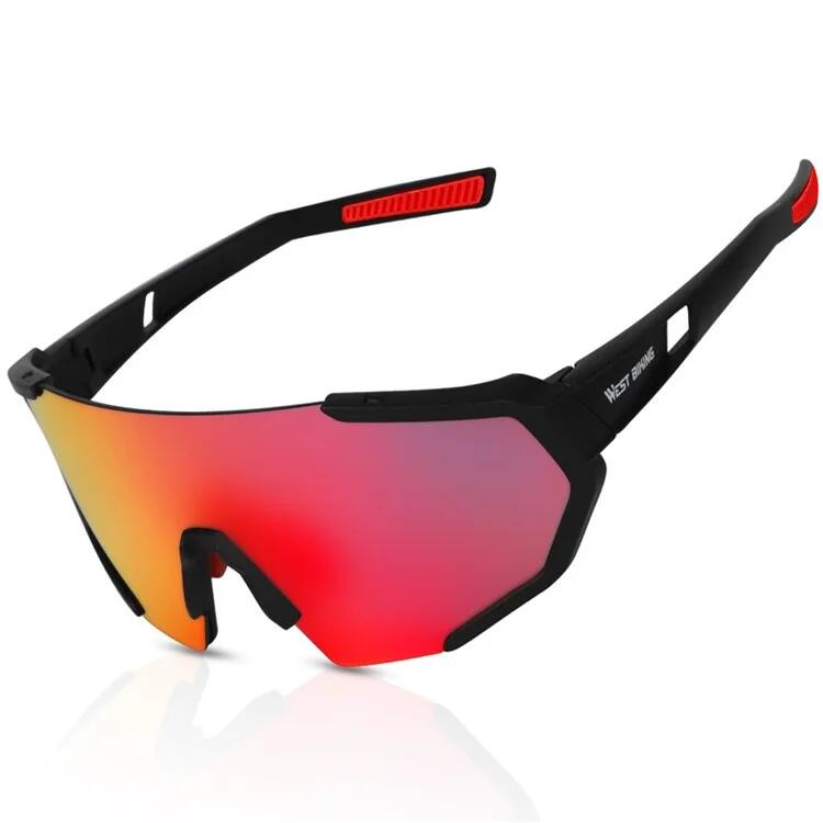 Lunettes de soleil de sport polarisées UV400 avec verres HD