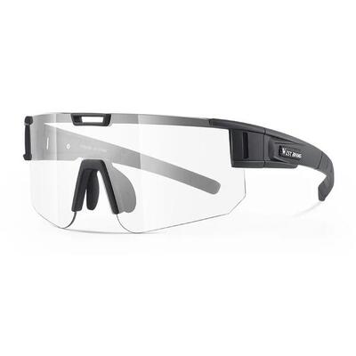 Sport-Sonnenbrillen mit photochromatischen Gläsern und Windschutz