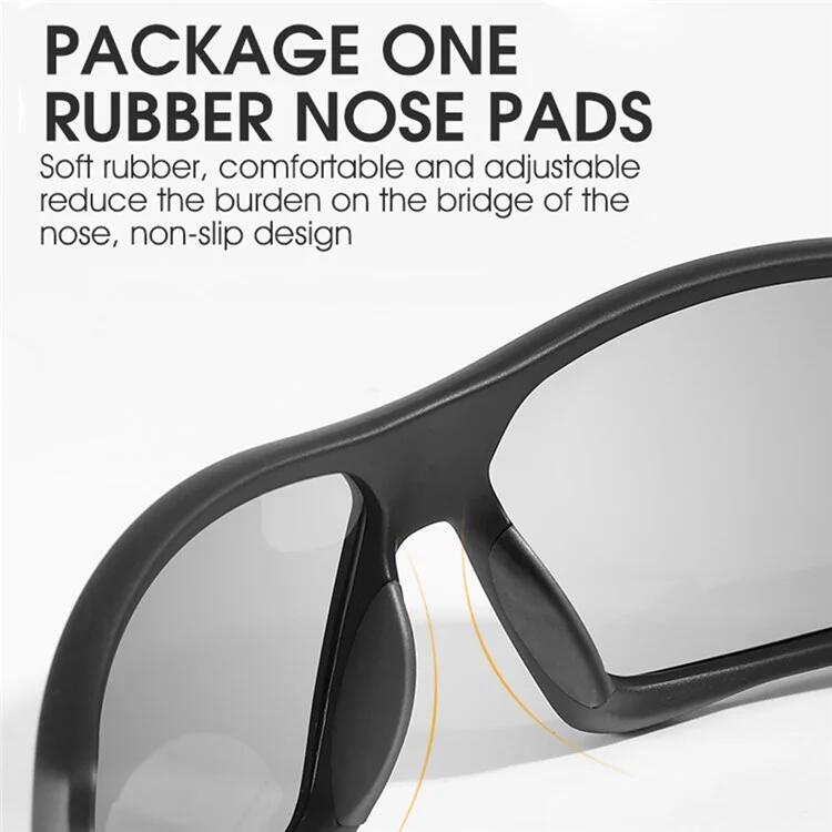 Lunettes de soleil de vélo polarisées anti-UV et anti-vent 3/4