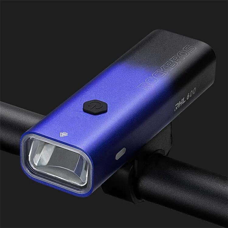Voorlicht van fiets oplaadbaar via USB Waterdicht IPX6 3/7