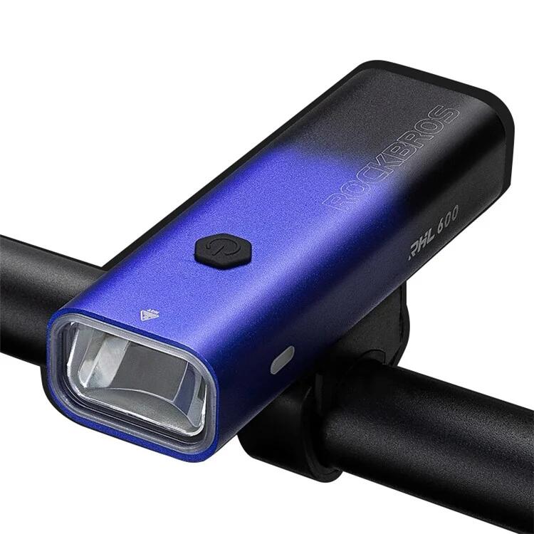 ROCKBROS Voorlicht van fiets oplaadbaar via USB Waterdicht IPX6