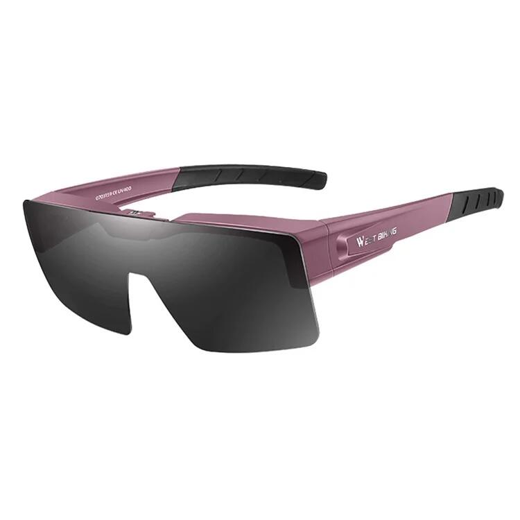 WEST BIKING Lightweight polarized sports sunglasses for cycling