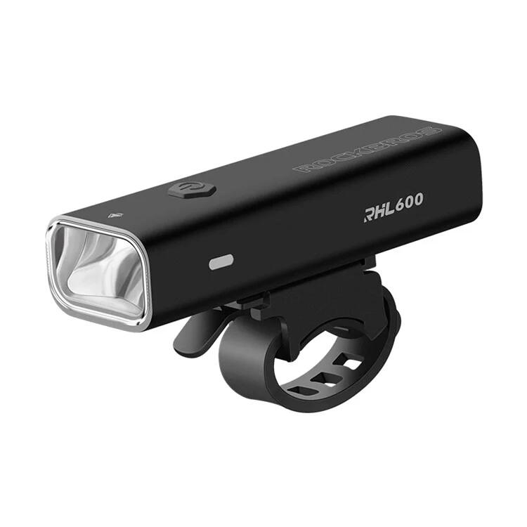 Farol dianteiro de bicicleta USB recarregável, à prova d'água IPX6 2/3
