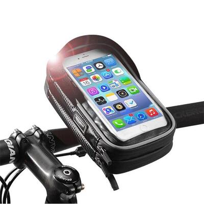 Waterdichte telefoonhouder rockbros 6 inch met touchscreen