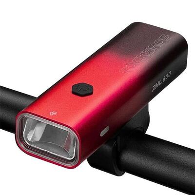 Voorlicht van fiets oplaadbaar via usb waterdicht ipx6