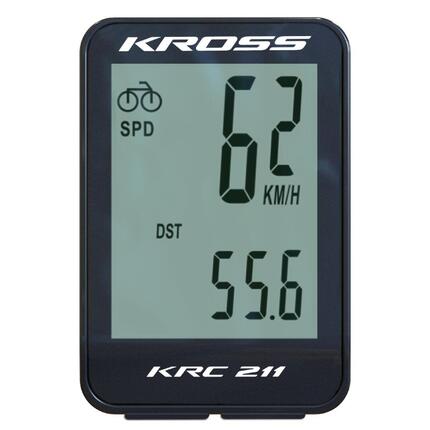 Licznik rowerowy KRC 211 11 FUNKCJI PRZEWODOWY