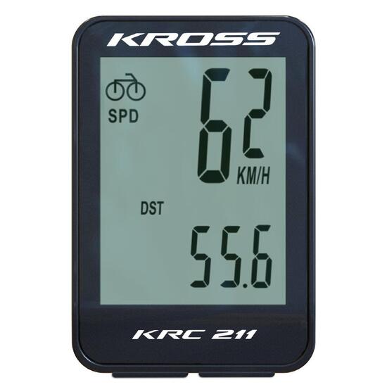 Licznik rowerowy KRC 211 11 FUNKCJI PRZEWODOWY