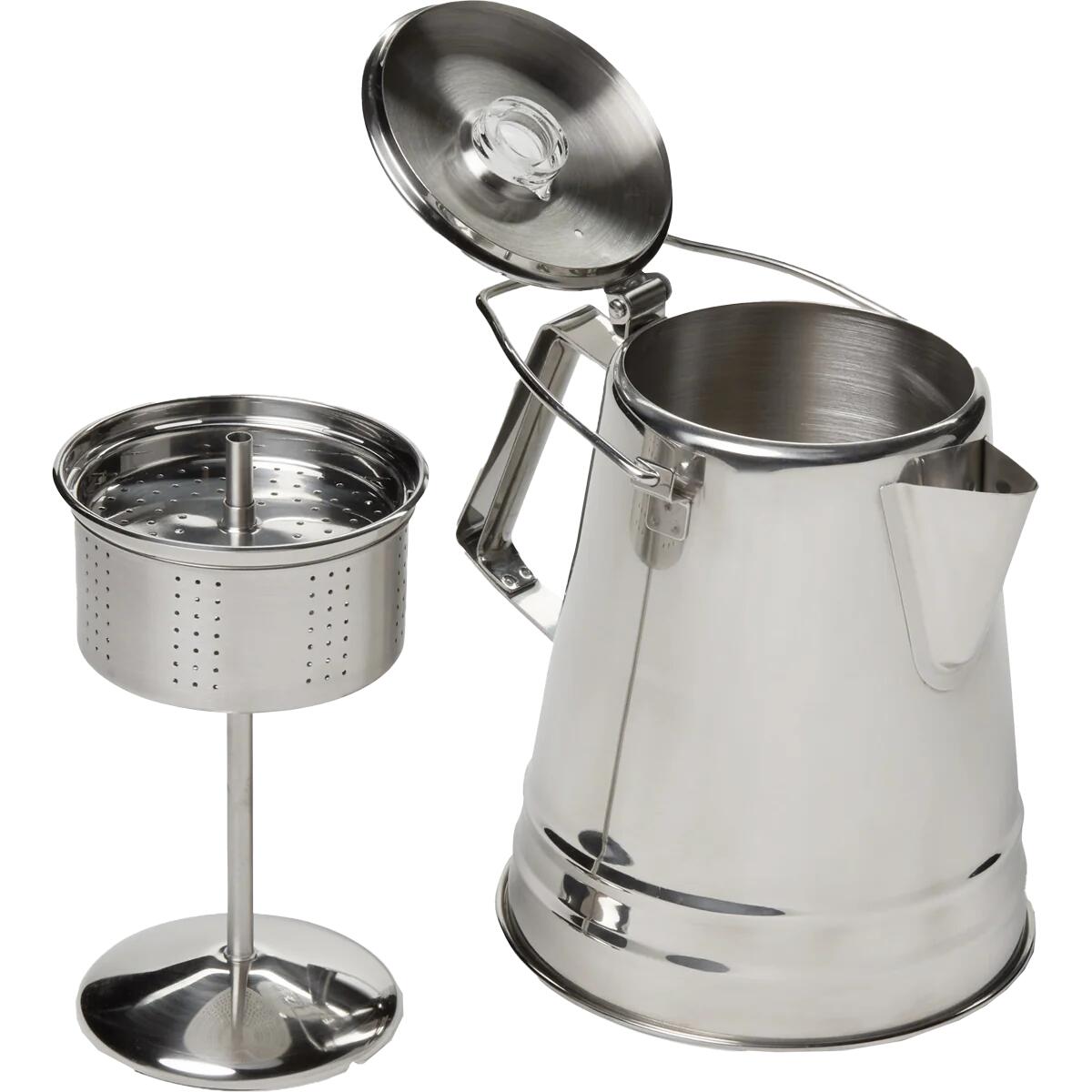 GSI outdoors Stainless 14cups Percolator - Roestvrij Staal 2/3