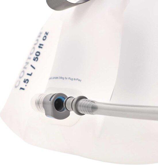 Réservoir d’eau HydraPak Contour Lumbar 1,5 L – Transparent 3/4