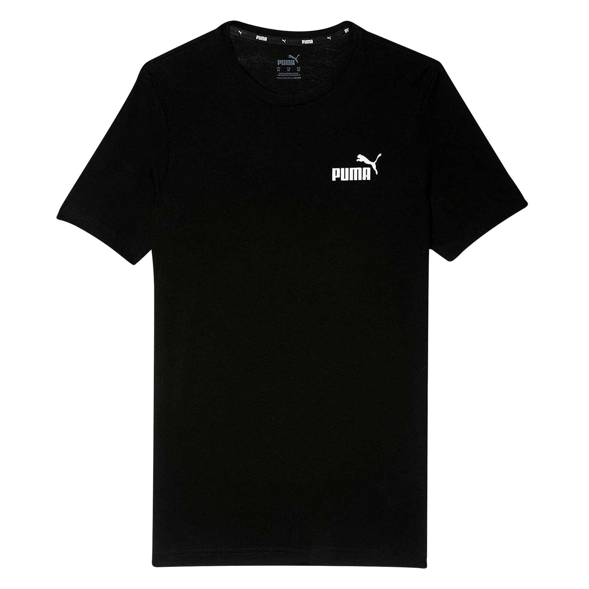 PUMA Mens ESS Logo TShirt (Puma Black)