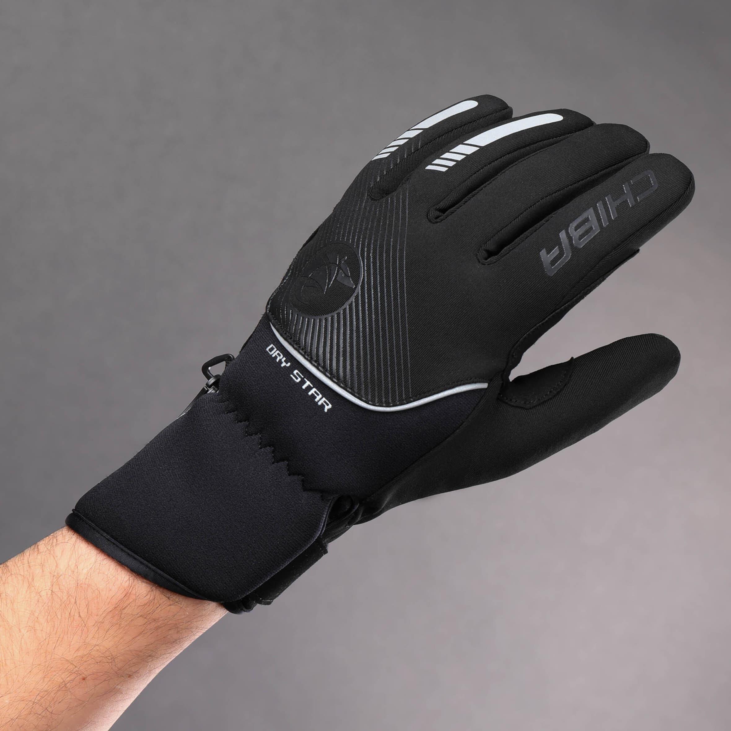 Rękawiczki sportowe unisex Chiba Dry Star z nieprzemakalną membraną 3/4