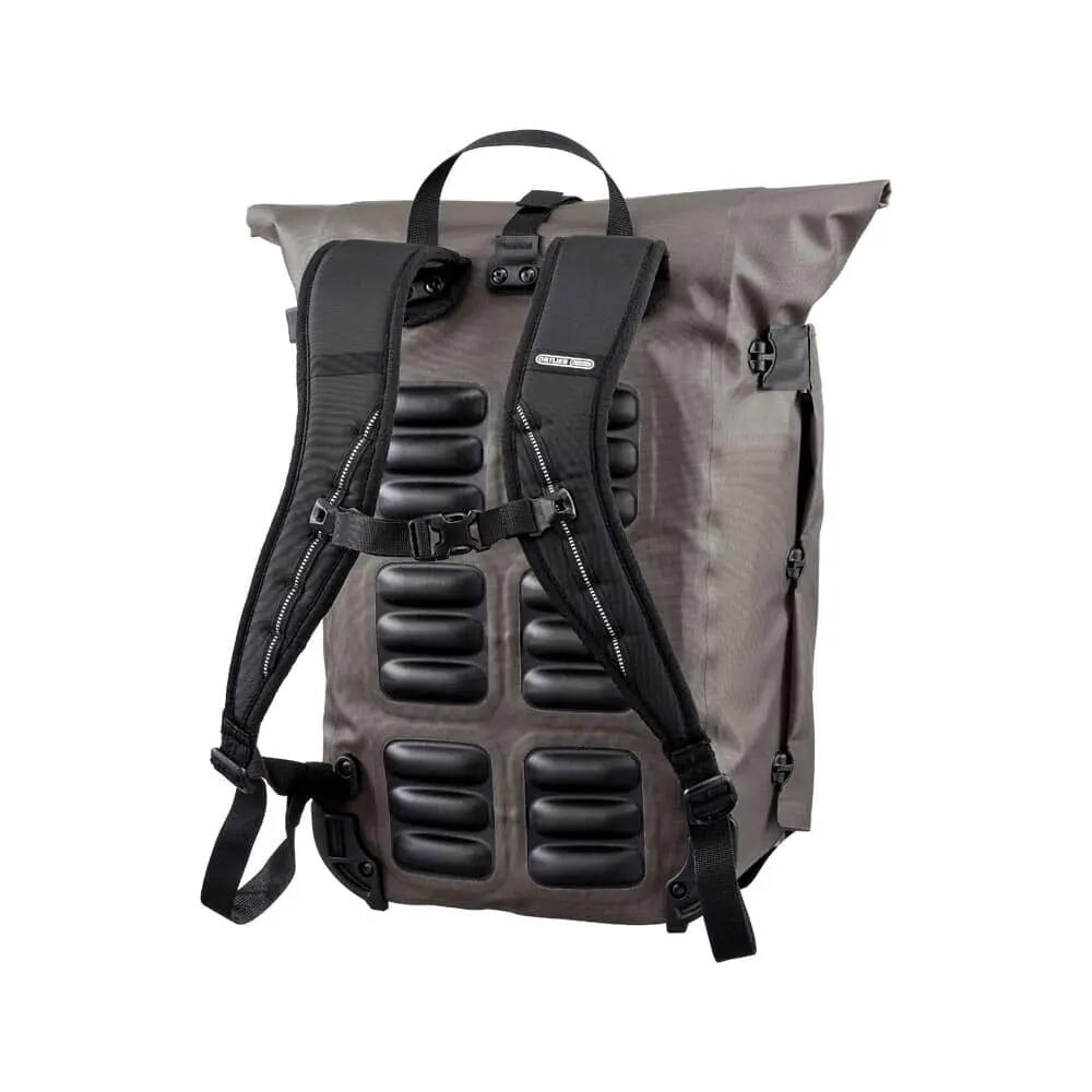 Mochila/Alforge de ciclismo Ortlieb Vario PS QL2.1 26L Areia escura 3/4