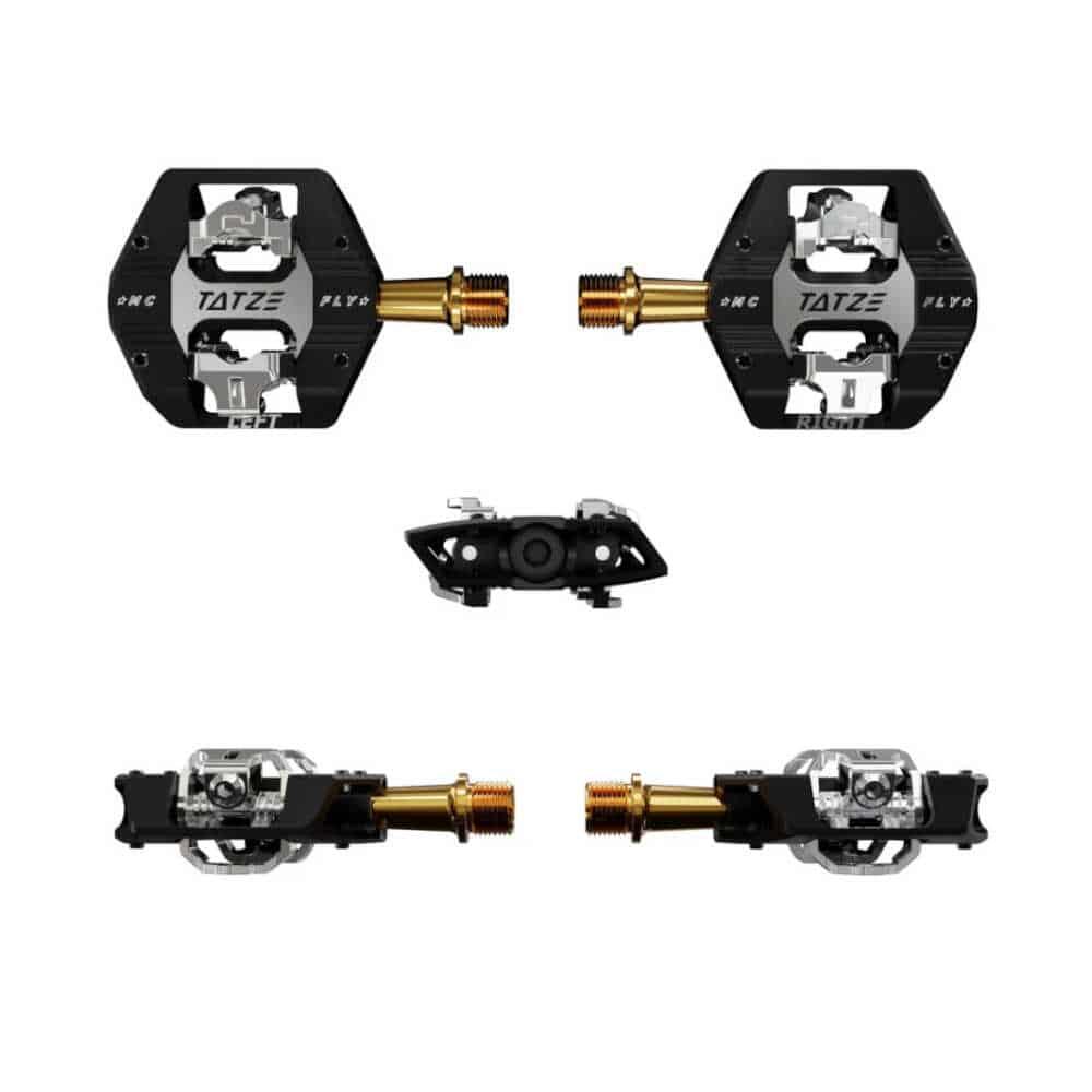Tatze Pedal MTB MC-FLY Titan SPD Q-Faktor 55mm 3/4