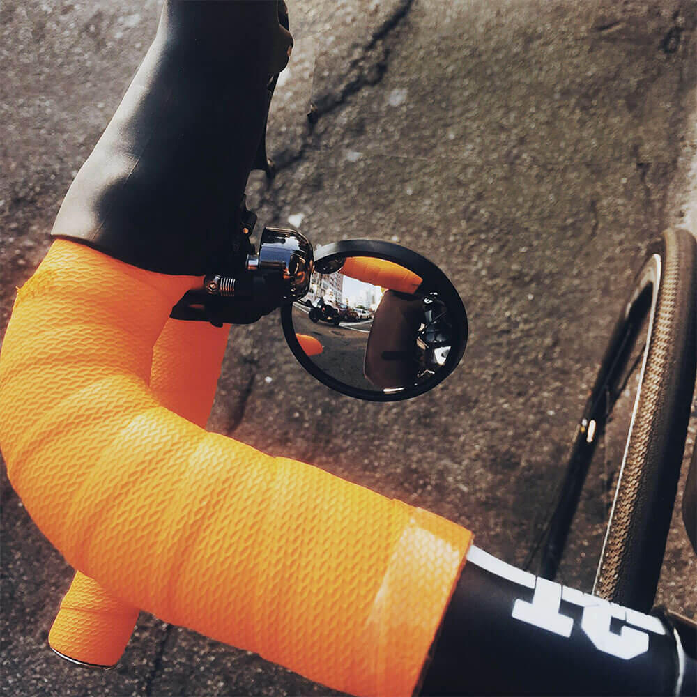 Lusterko na kierownice rowerową szosową 4/6