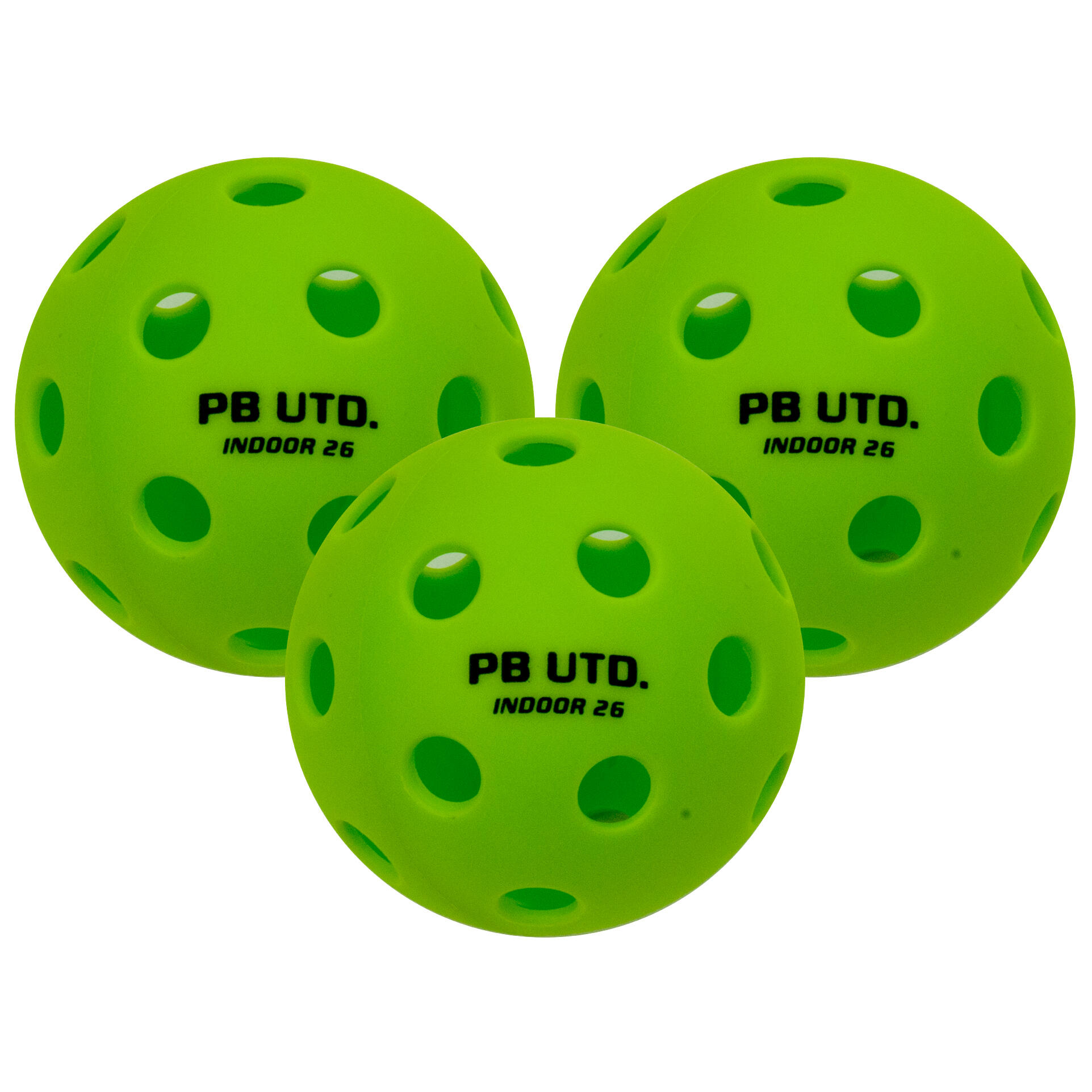 Pickleball United Freedom Ball - Indoor - 3 Pack 2/2