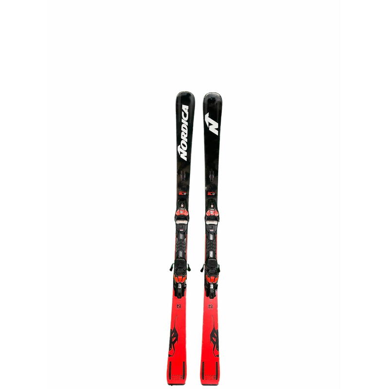 RECONDITIONNÉ - Ski Nordica Dobermann SL Race Skis -  165 cm - Très bon