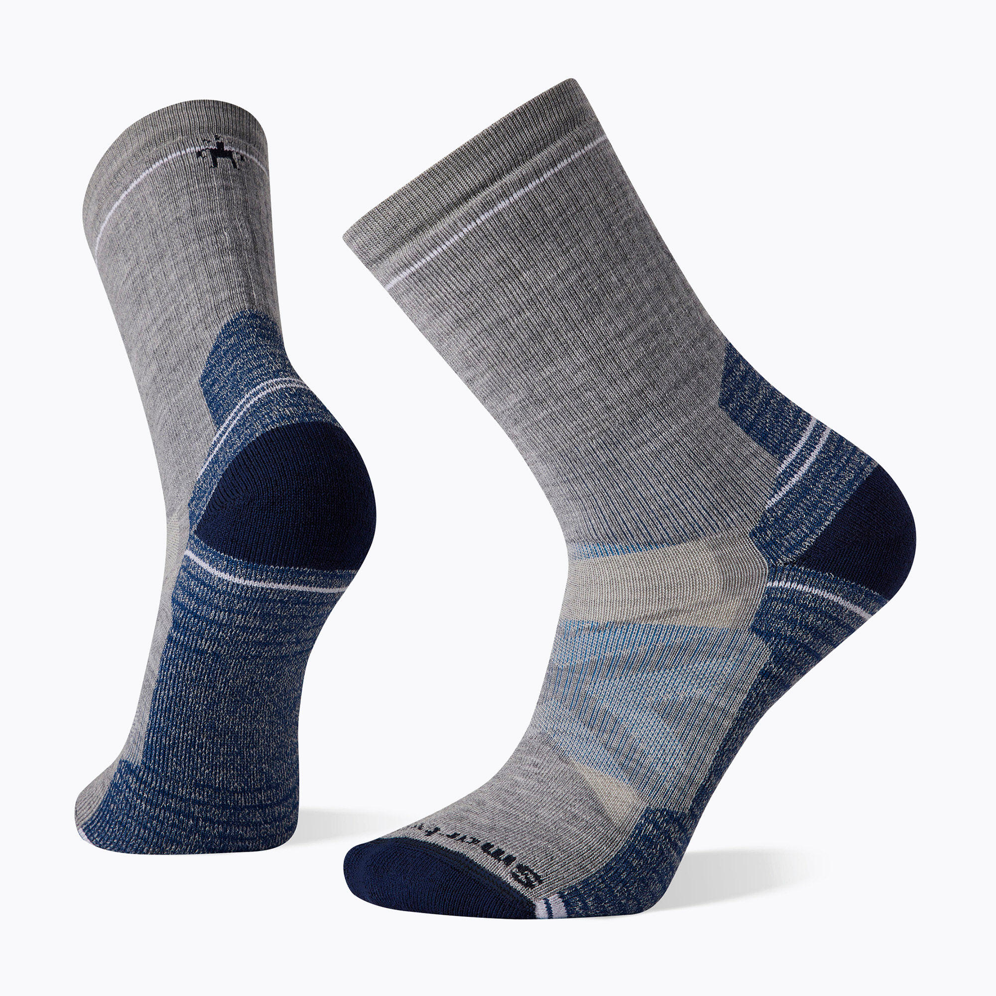 Calze da trekking uomo Smartwool Performance Full Cushion Crew grigio chiaro 4/5