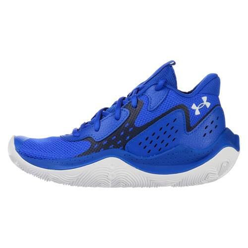 Chaussures de basketball Under Armour GS JET '23 bleu enfants 2/5