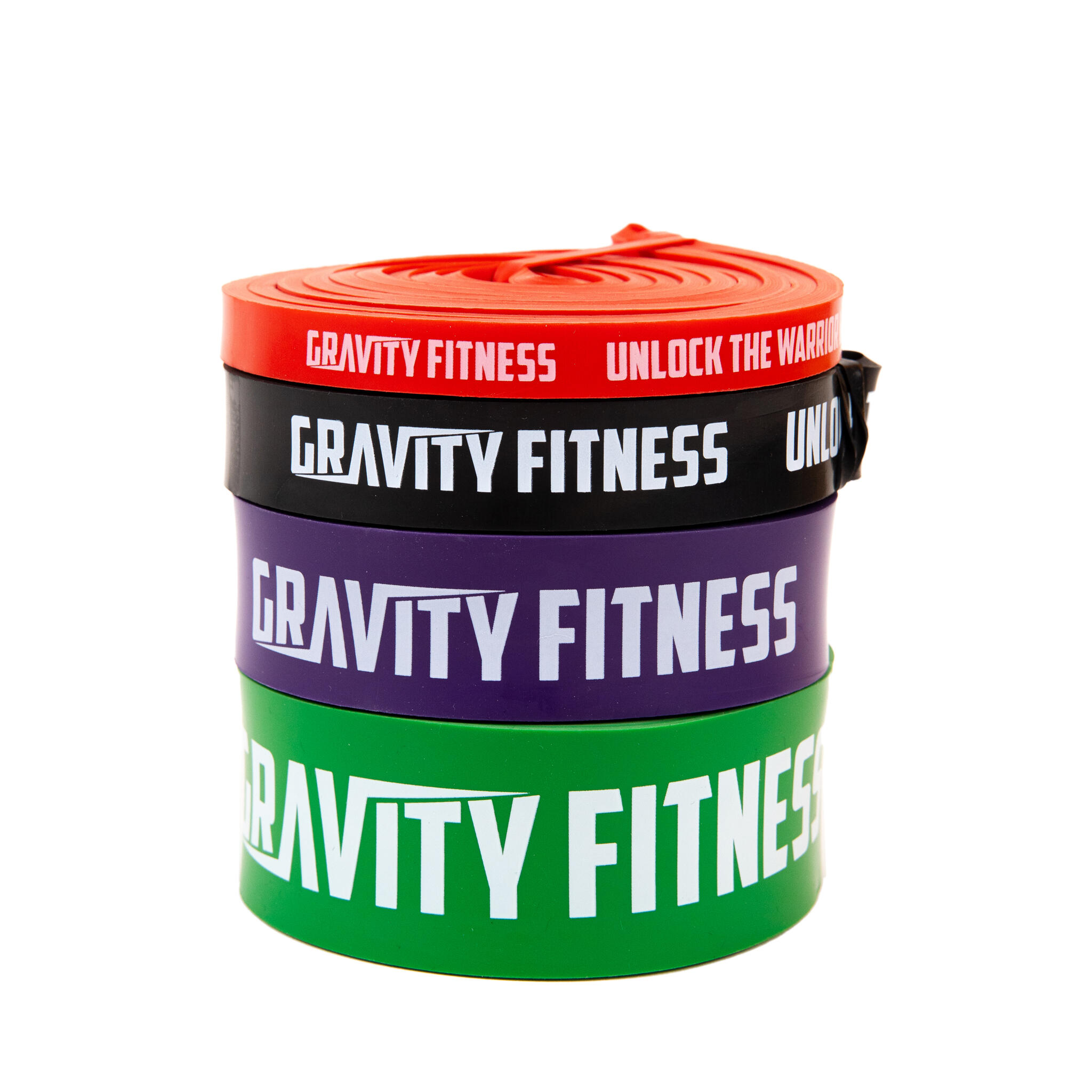 Gravity Fitness Resistance Bands Set of 4 GRAVITY FITNESS Decathlon
