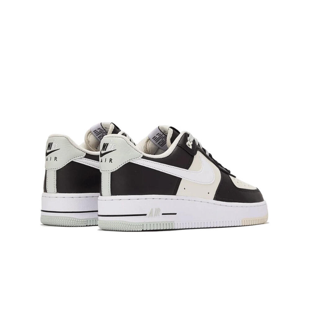 chaussures Air Force 1 Low '07 LV8 Split Black Phantom 3/4