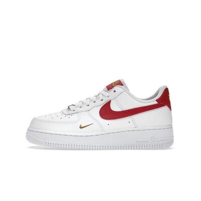 Zapatillas Air Force 1 Low Essential Gym Red Mini Swoosh
