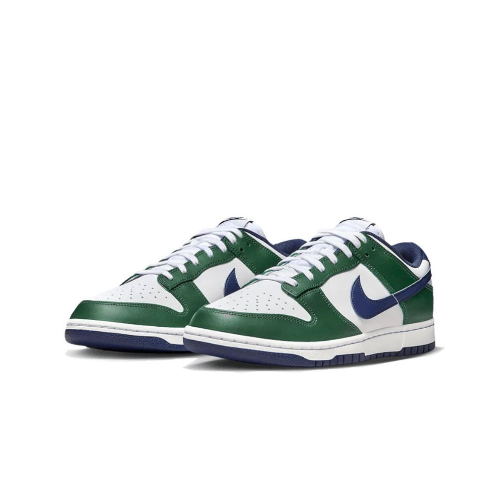 chaussures Nike Dunk Low Fir Midnight Navy 2/3