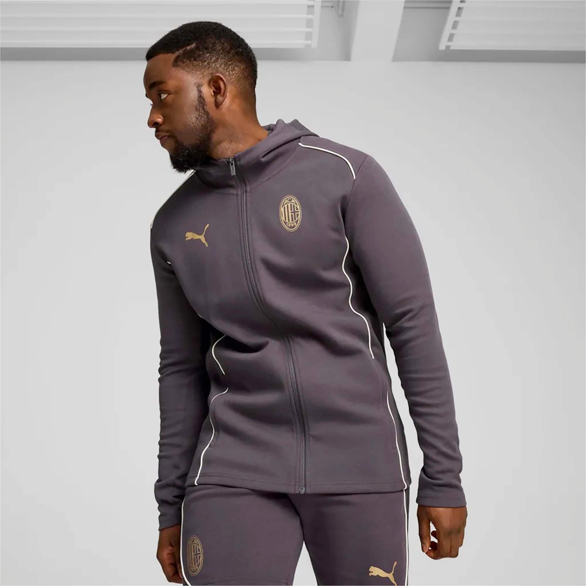 Puma Acm Casuals Trainingsjack Met Capuchon Volwassenen 3/5