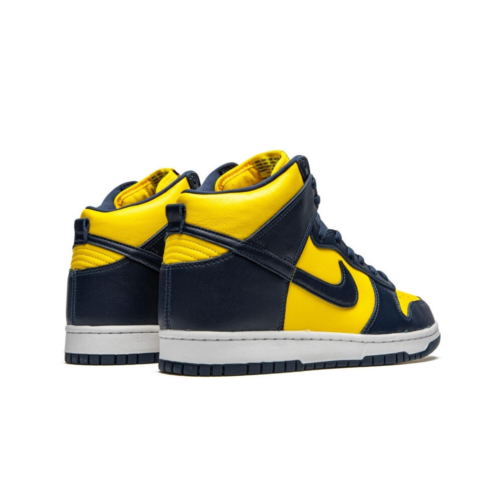zapatillas Nike Dunk High Michigan (2020) 3/4