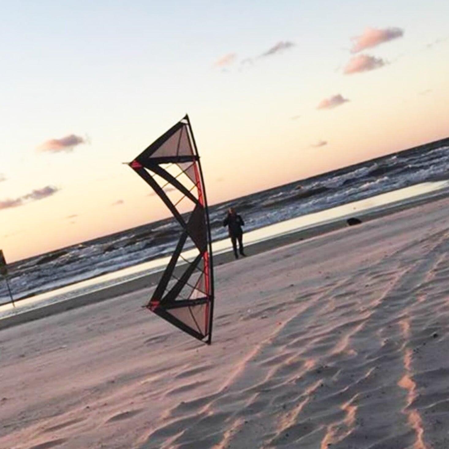 Cerf-volant 4 lignes -Revolution Kites- Reflex 1.5 SpiderWeb -Avec poignée Red 4/5