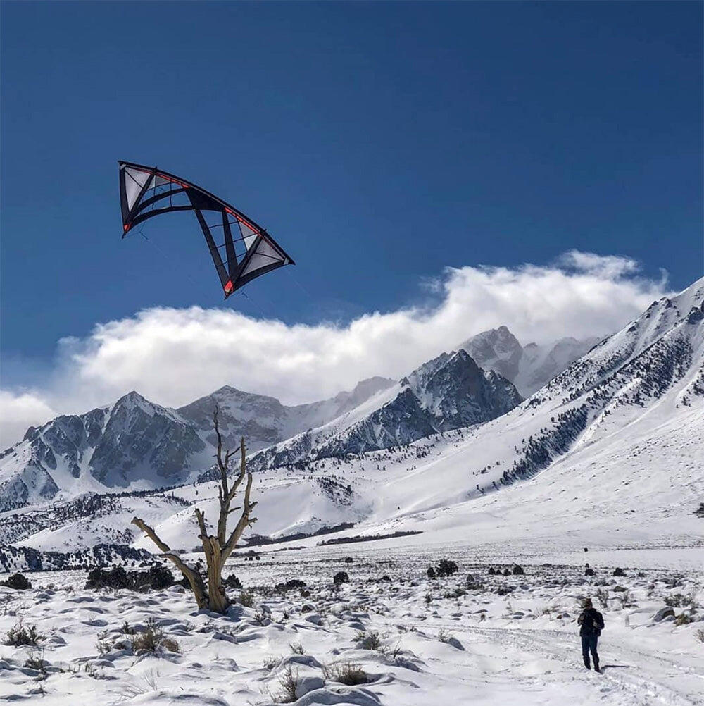 Cerf-volant 4 lignes -Revolution Kites- Reflex 1.5 SpiderWeb -Avec poignée Red 3/5