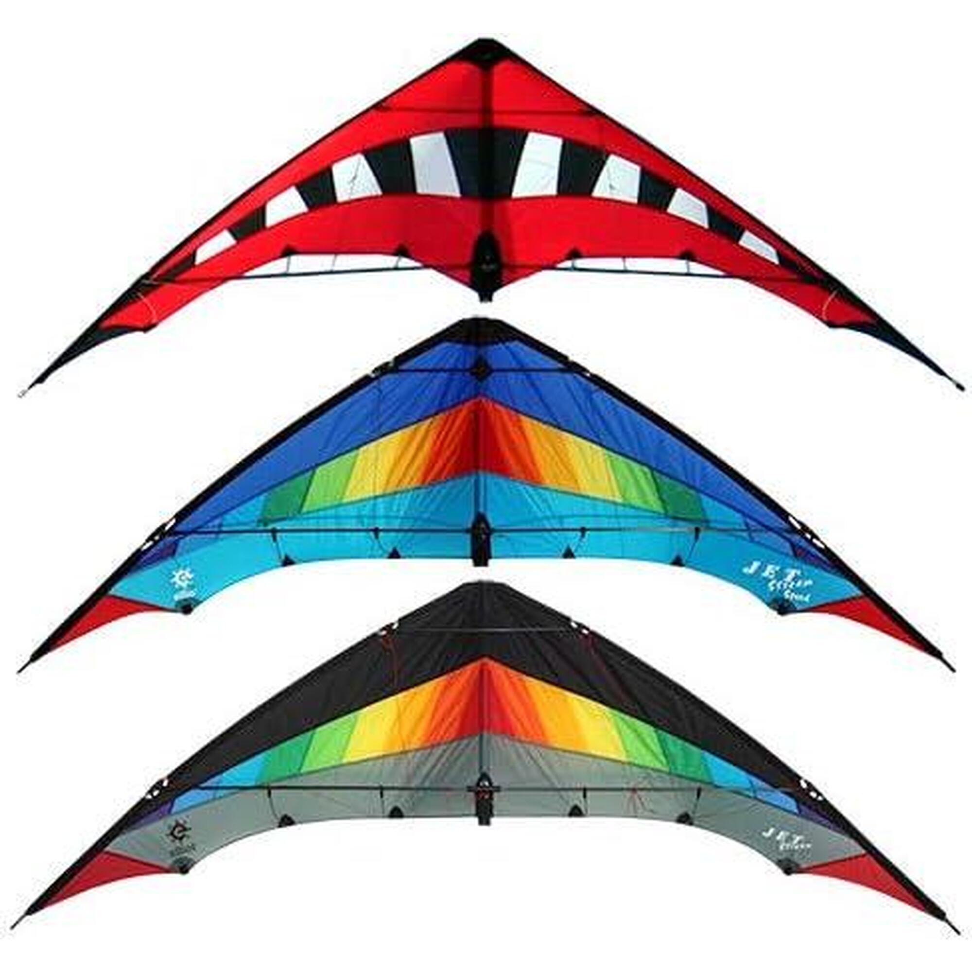 Zmeu de acrobație Elliot Jet Stream Reloaded Rainbow - Albastru 1010517