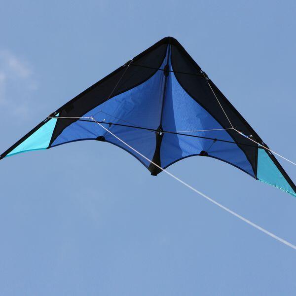 Papagaio de papel Elliot Delta Basic Azul-Preto 1013507 Azul 117 x 59 cm 3/3