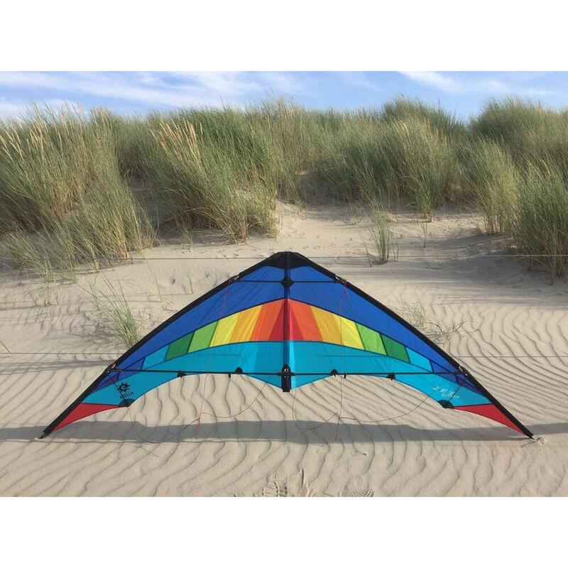 Zmeu de acrobație Elliot Jet Stream Reloaded Rainbow - Albastru 1010517