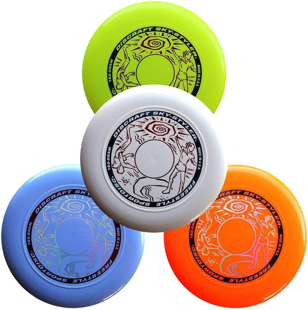 Frisbee Discraft Sky Styler White 160 gr DCSSSW Wit 27,5 cm 2/4