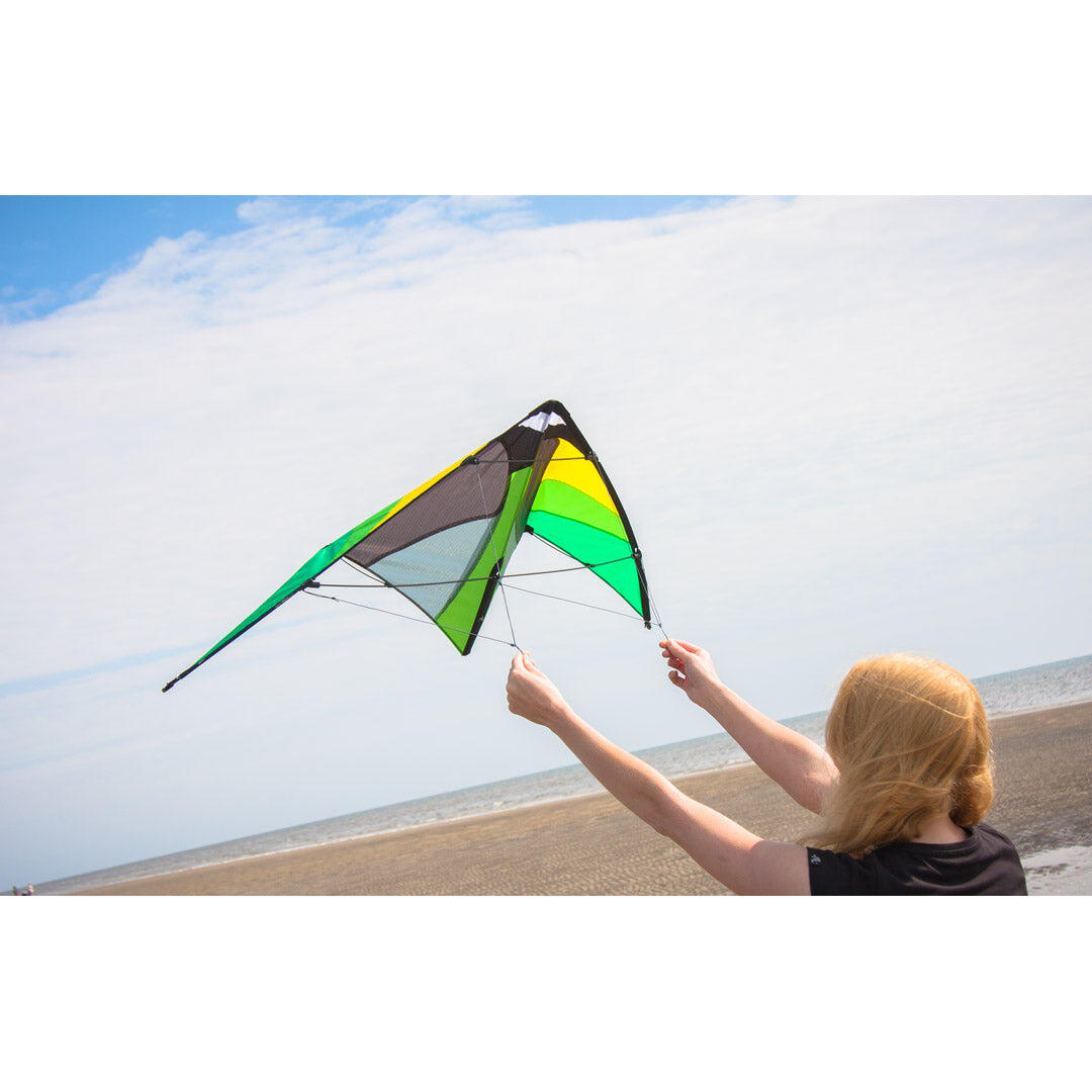 HQ - Cirrus Emerald - Lenkdrachen, ab 10 Jahren, 51x115cm, flugfertig 6/7