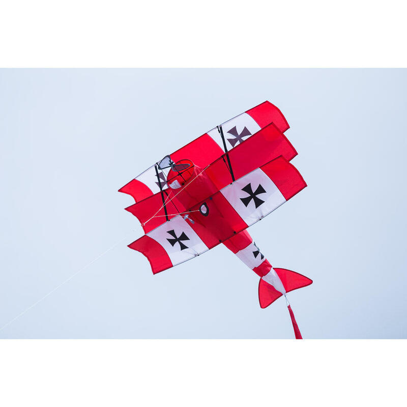 Zmeu pentru copii HQ Red Baron 3D 106015 Roșu 104 x 100 cm