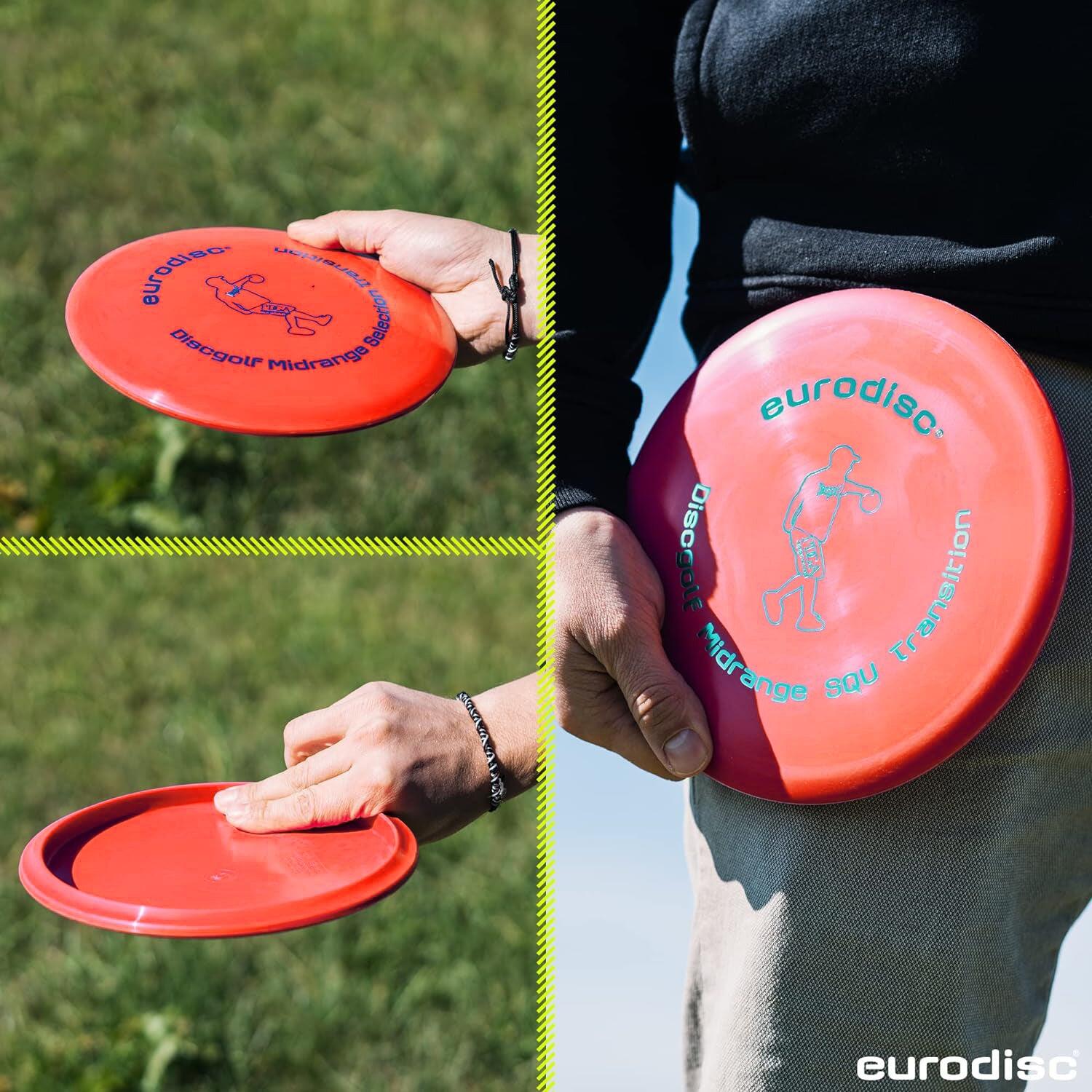 Discgolf disc Eurodisc Discgolf start set high qual. EDSSHQ Multikleur 5/7