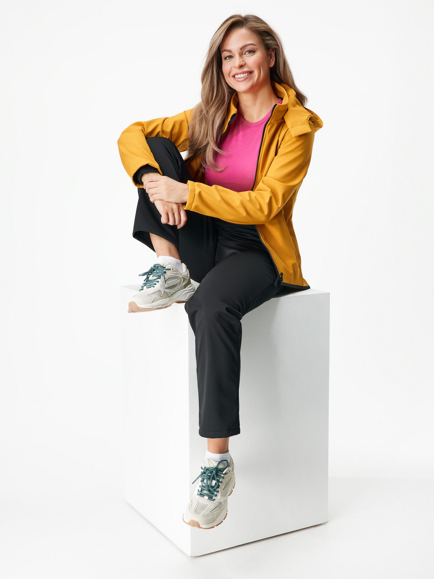 Dámská softshellová bunda s fleecem Slim 2/7