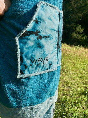 Poncho Wave Hawaii com Fecho, Algodão Flyh, Tamanho M, WH4042, 95 x 75 cm 5/7