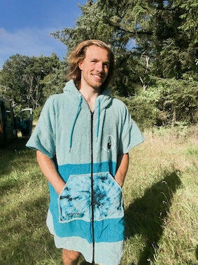 Poncho Wave Hawaii com Fecho, Algodão Flyh, Tamanho M, WH4042, 95 x 75 cm 6/7