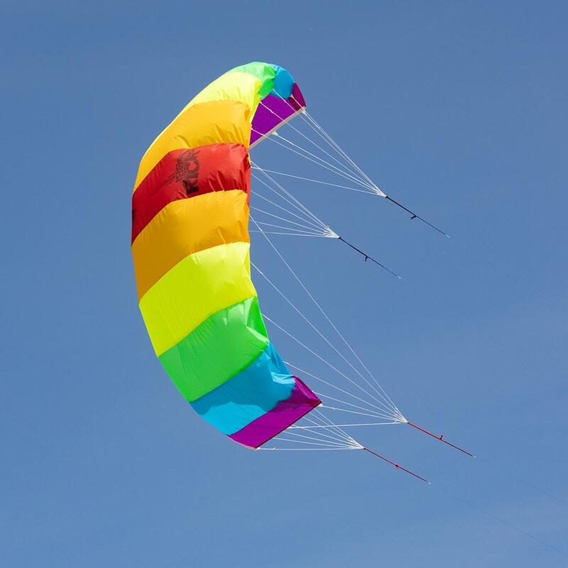 Saltea zmeu HQ Kick 180 Single Skin Kite 117664 Rainbow 180 x 63 cm