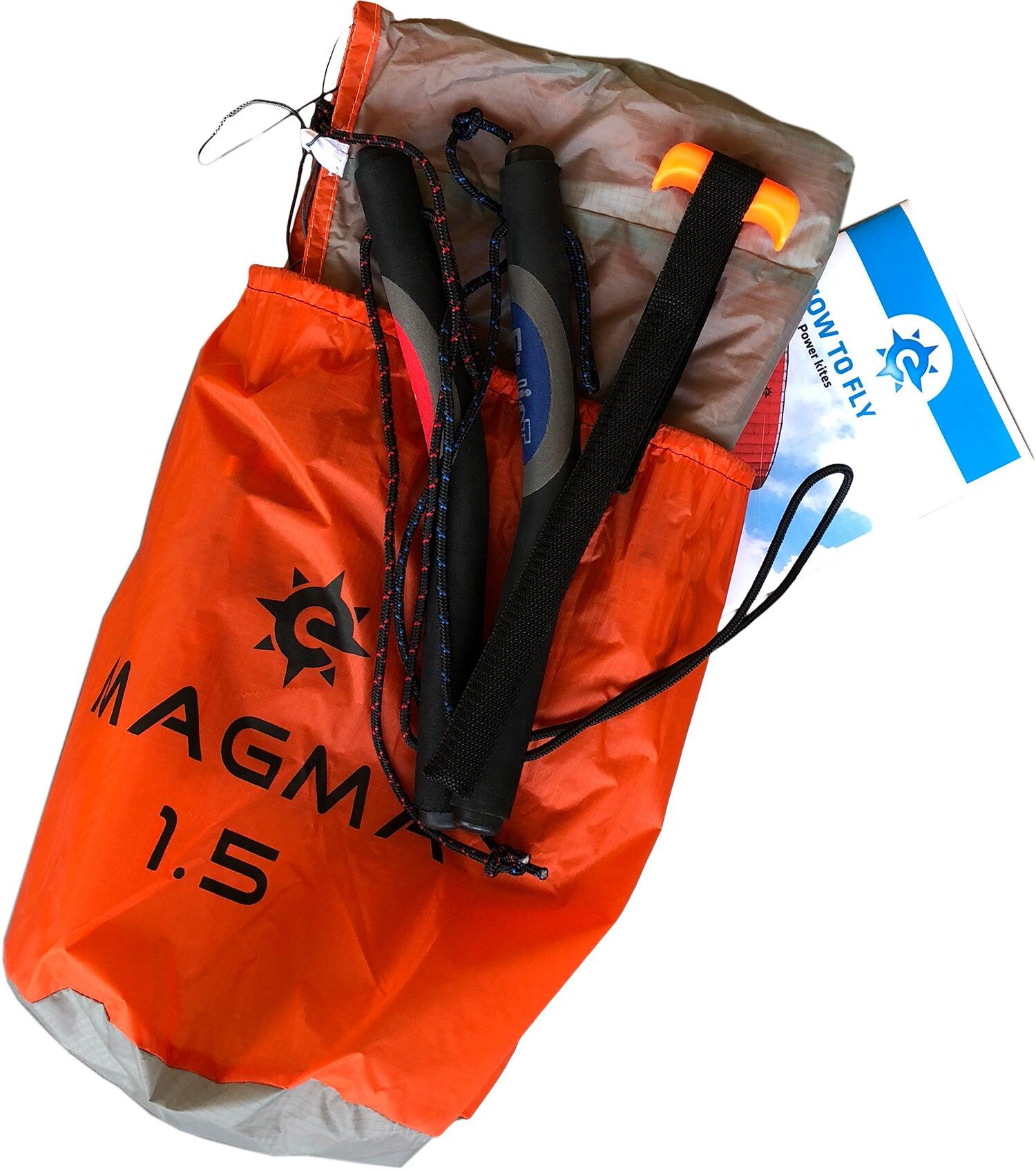 Cometa de kitesurf con asas Elliot Magma III 3/5