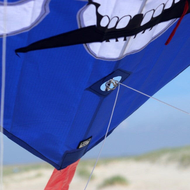 Aquilone acrobatico Wolkensturmer Racer Pirate 1213 Blu 90 x 90 cm 5/7