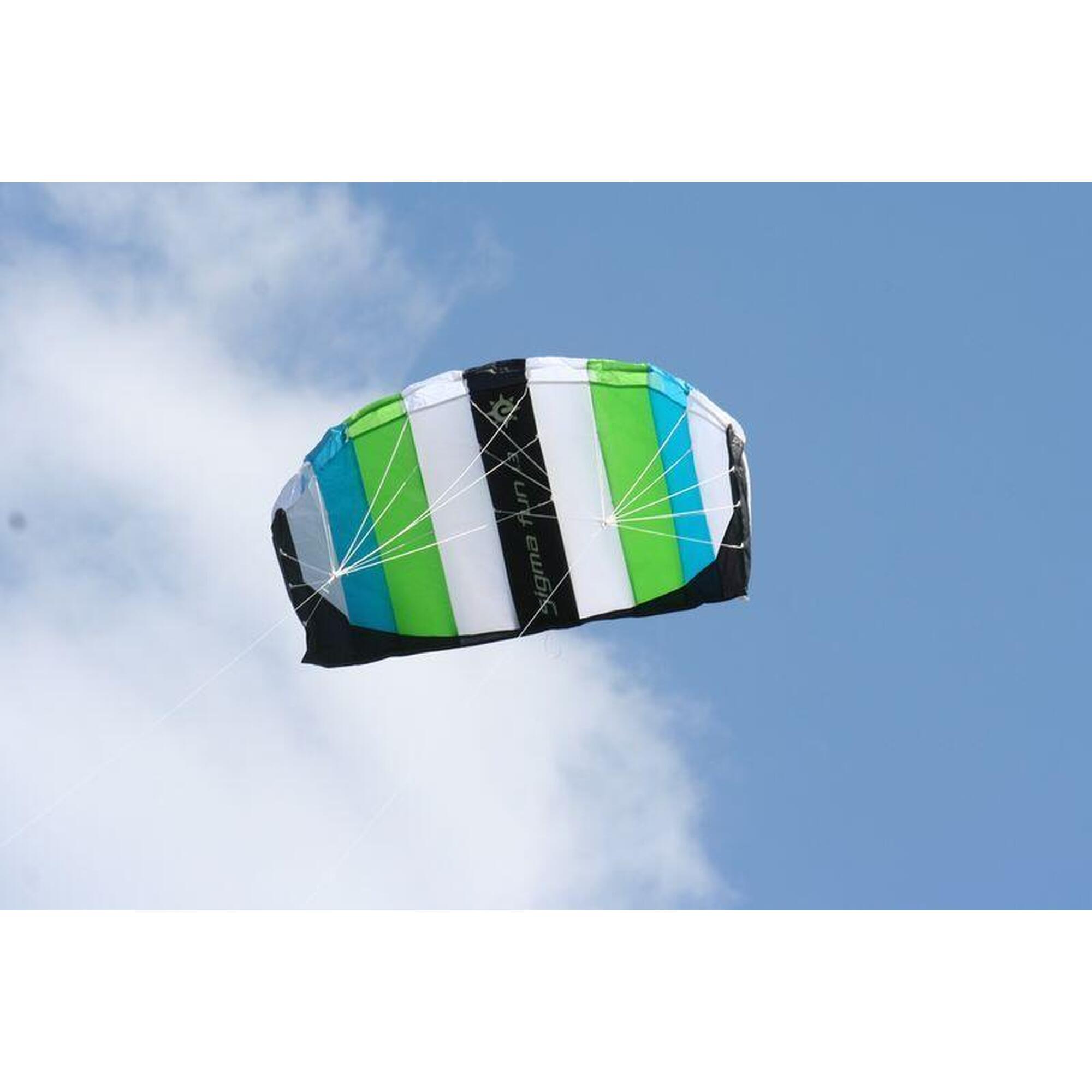 Saltea Elliot Sigma Fun 1.6 Albastru-Verde Zmeu 1014677 Albastru 165 x 54 cm