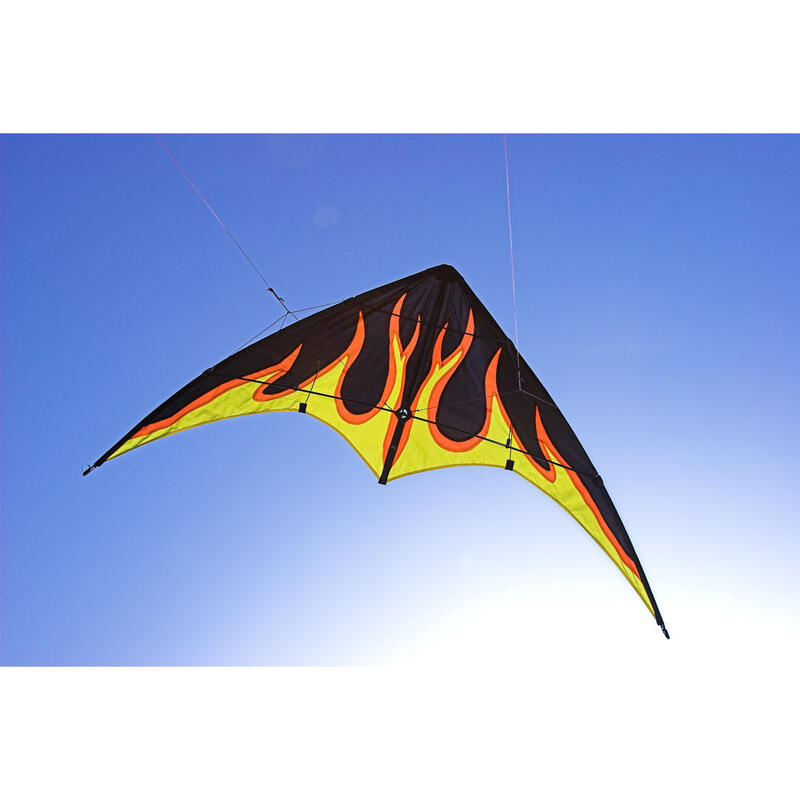Zmeu acrobatic HQ Bebop Fire 112350 Negru 145 x 69 cm