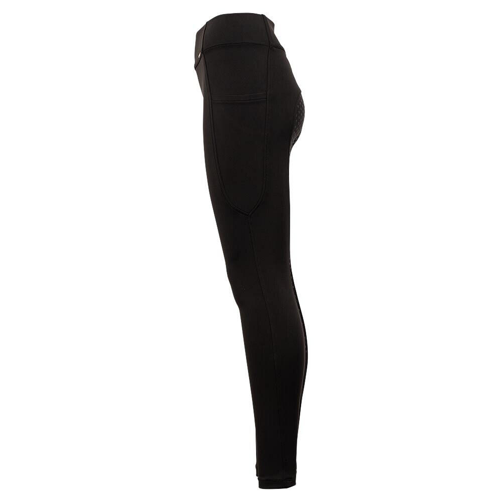 Reitleggings Mädchen Premiere full grip Bitterroot 3/4