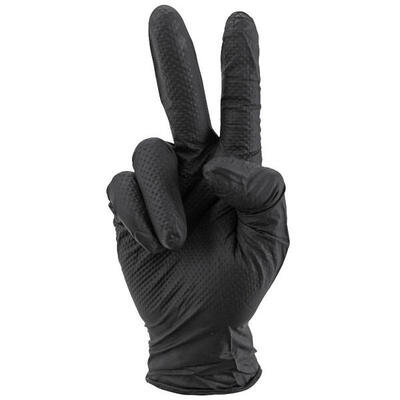 Nitril handschoenen met diamanttextuur, visschubben type, bestand tegen chemical