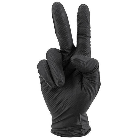 Guanti da lavoro in nitrile con texture a diamante tipo squame di pesce resiste